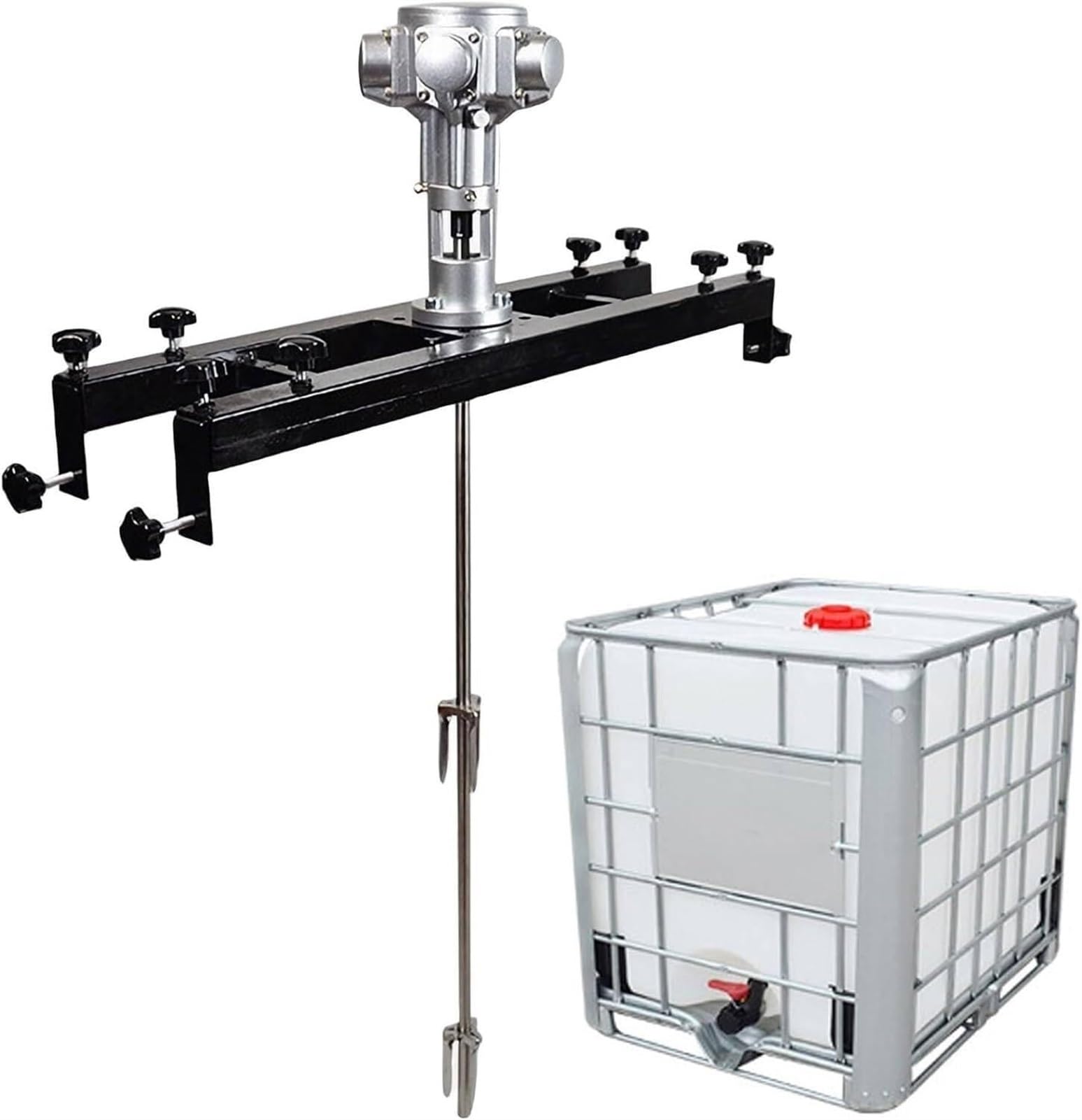 Agitador neumático, agitador Industrial, Mezclador de Barril con Abrazadera, agitador de Aire, Herramienta para Mezclar Pintura, Mezclador neumático, Mezclador de Aire, Mezclador neumático d