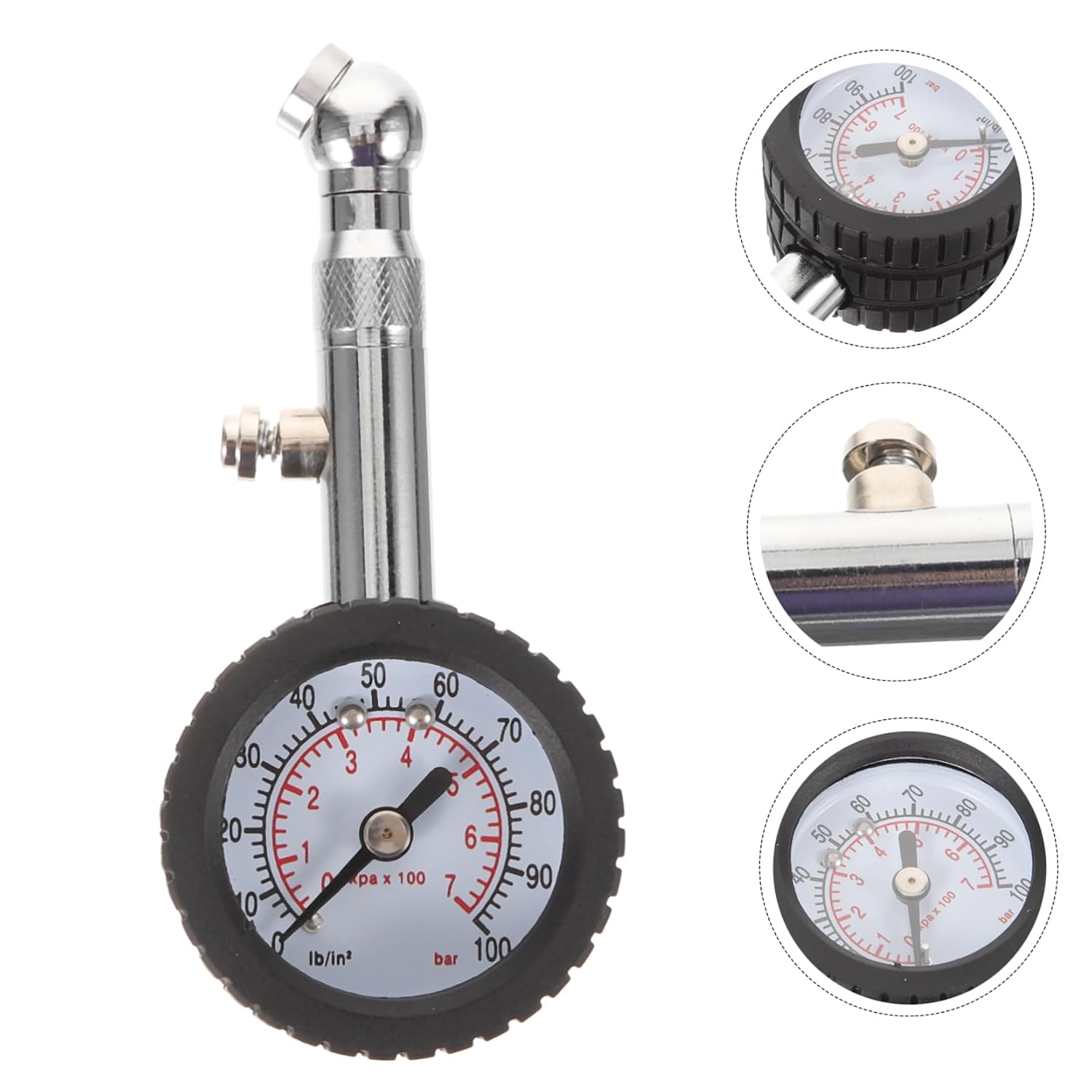 Generic Digital Tire Pressure Gauge Psi Accurate Pressure Monitor with High Precision Chip for Cars Trucks and Motorcycles Lightweight and Easy to Use Ensures Safe Driving