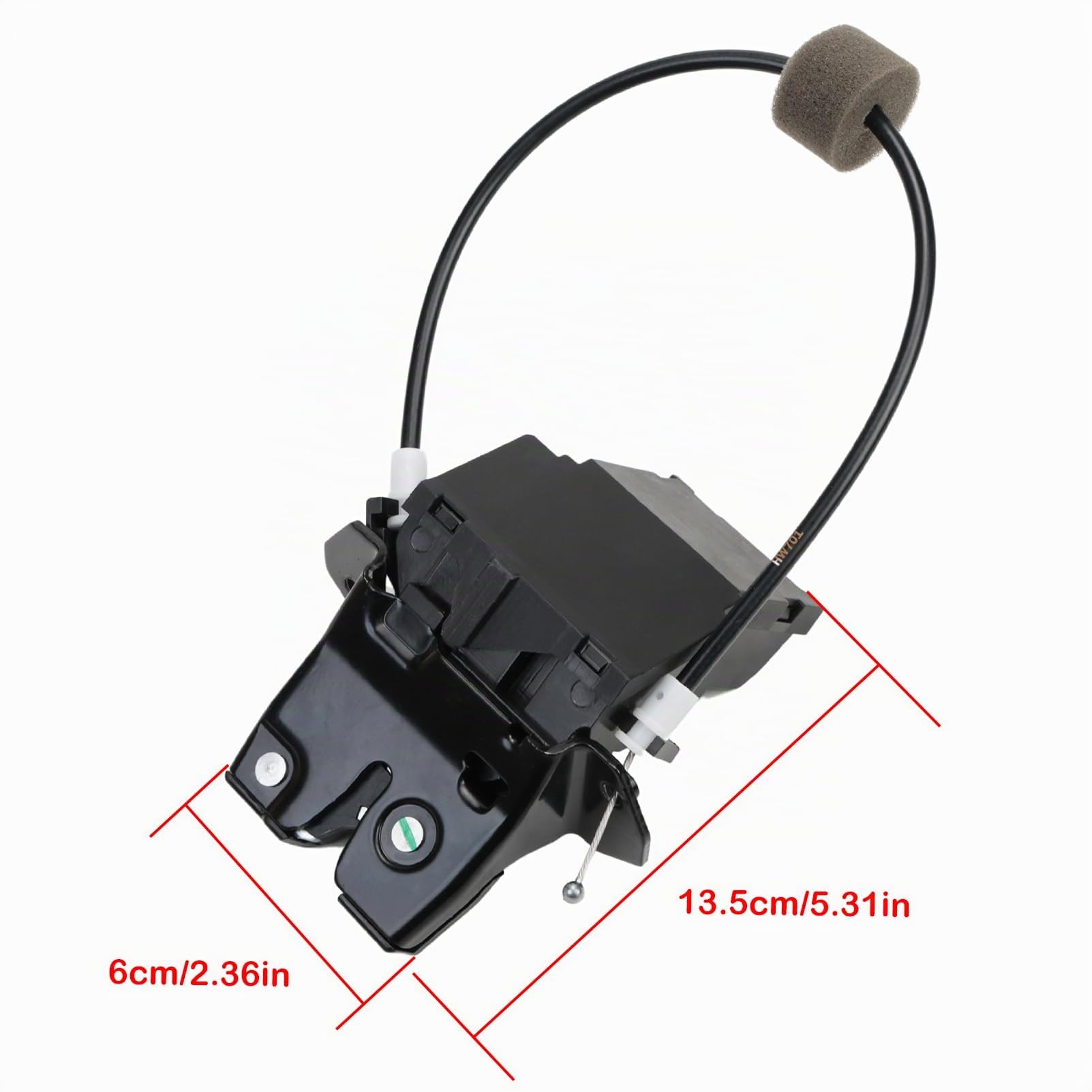 Cerradura Portón Trasero para W203 W211 C209 C219 R171 A1717500085 A1717500185 Tapa Maletero Cerradura Puerta (4 pines)