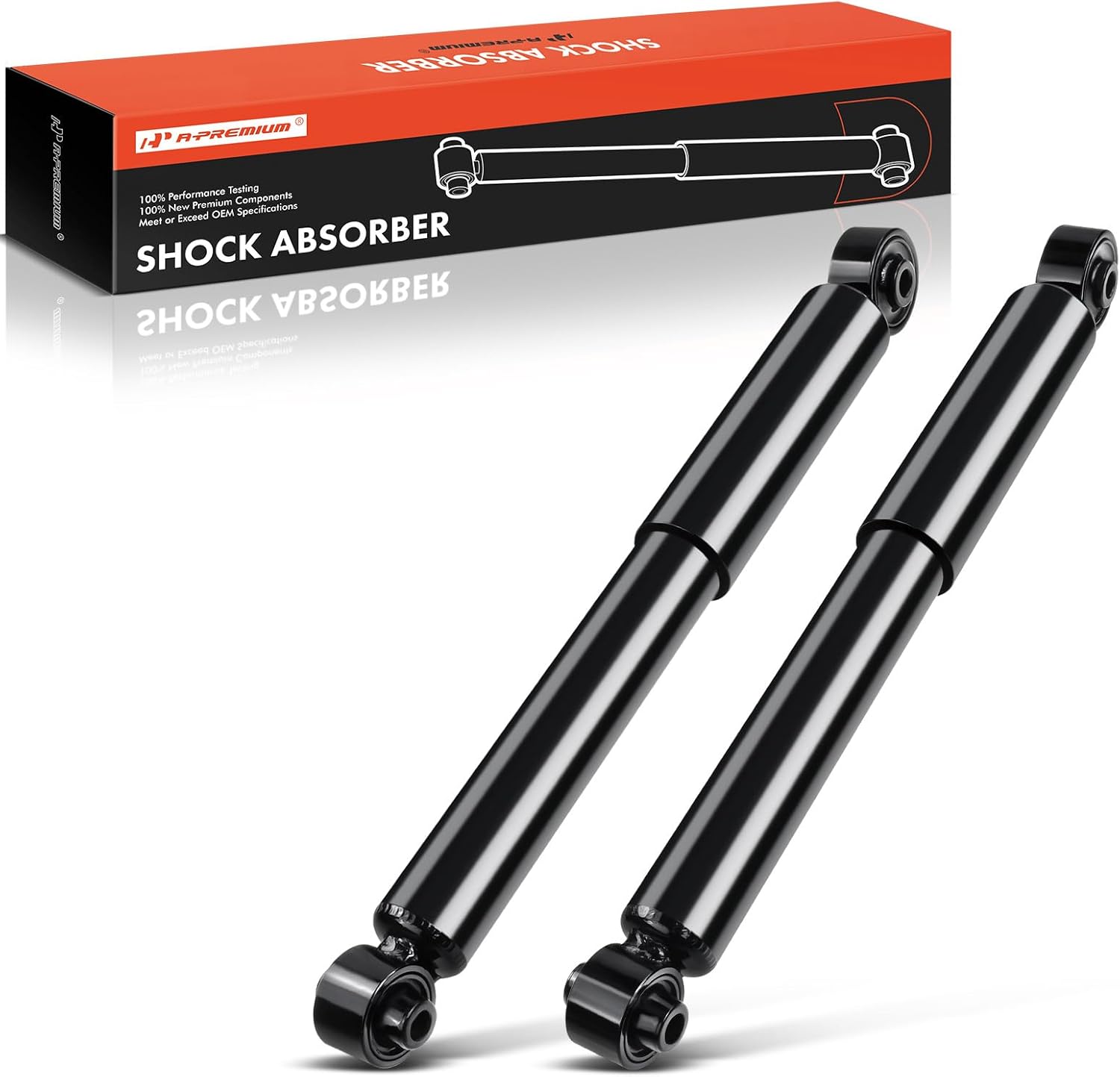 A-Premium Pair (2) Shock Absorber Compatible with Toyota Highlander 2014-2021 & Lexus RX350 2010-2021, RX350L 2018-2021, RX450h 2010-2014/2016-2021, RX450hL 2018-2021, Rear Driver and Passenger Side