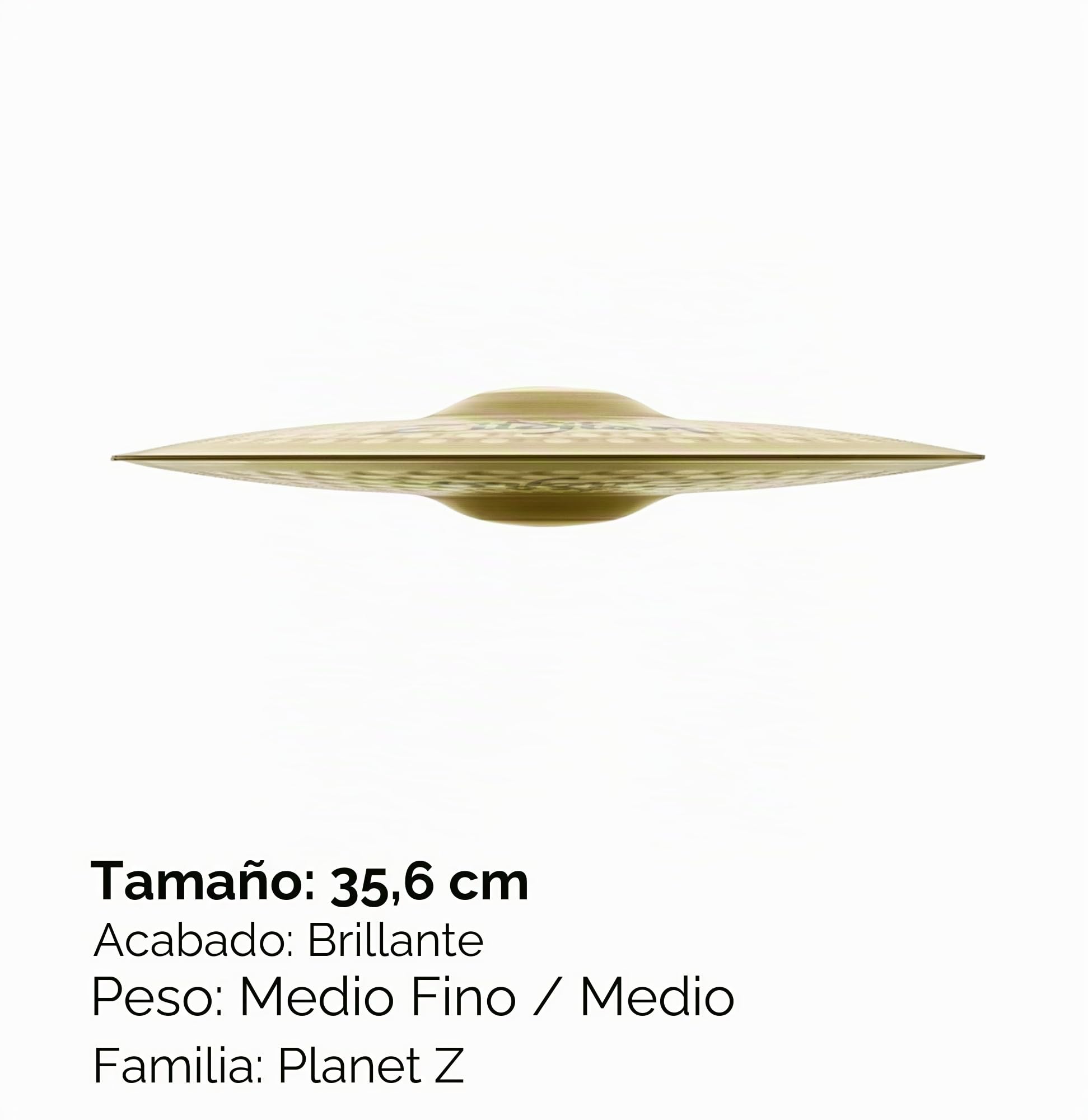 ZILDJIAN ZP1418 Planet Z Platillo 14" Planet Z hi-hat