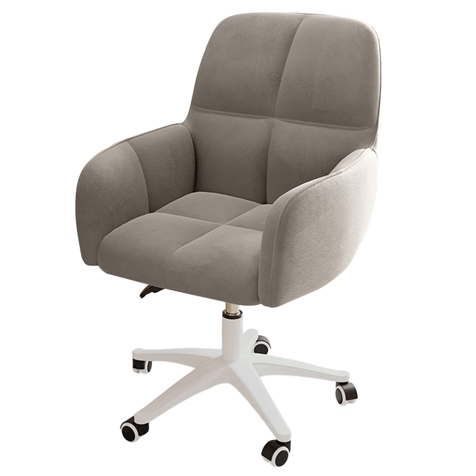 Chaise d'ordinateur de bureau gamer pivotante avec assise réglable et dossier rembourré
