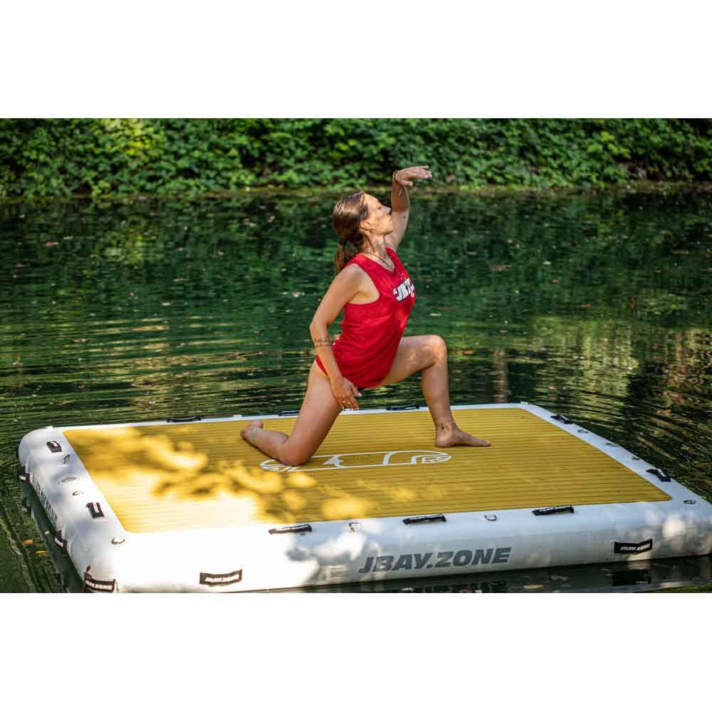 JBAY.Zone Piattaforma Gonfiabile JDOCK 7'8'' Relax Island Cm 250x200x20