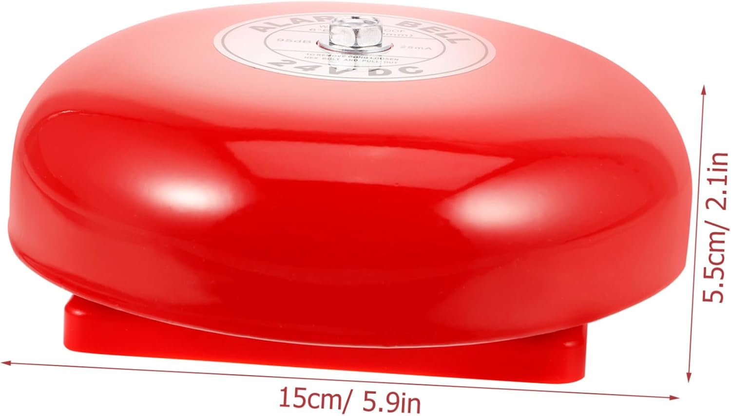 LIFKOME 24v Door Alarms Emergency Bell Station Iron Construction Versatile Use