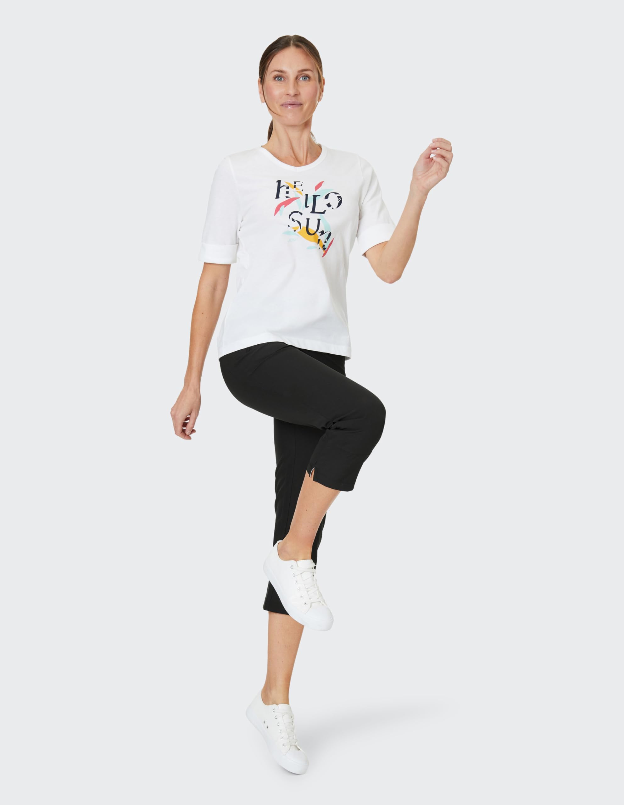 JOY sportswear 3/4-Hose Martha für Damen, Reisverschlusstaschen, ideal für Fitness und Outdoor-Aktivitäten