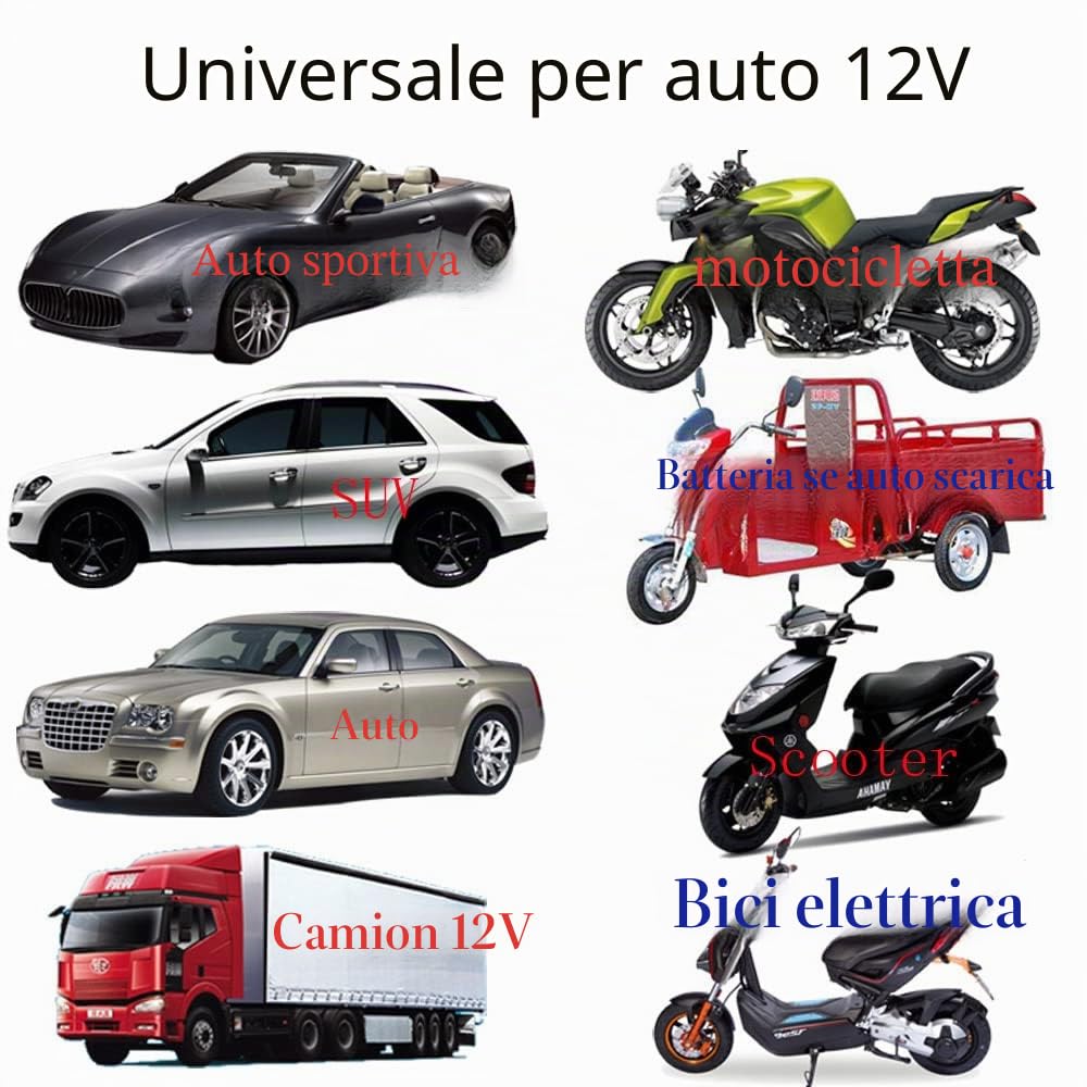Riloer 12V 20W Cw-8110 Sirena di allarme antifurto per auto, clacson di sicurezza automatica con telecomandi, per sistema di chiusura centrale modificato pneumatico elettrico