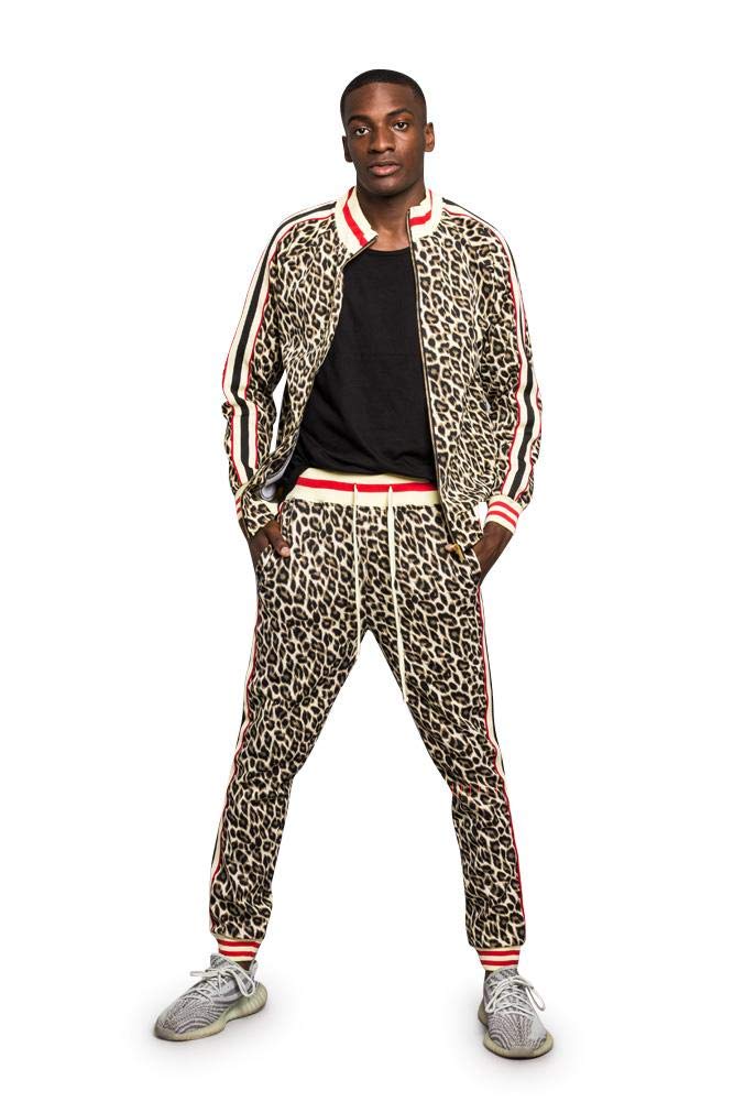 G-Style USAMen's Tiger Pattern Tracksuit Sets