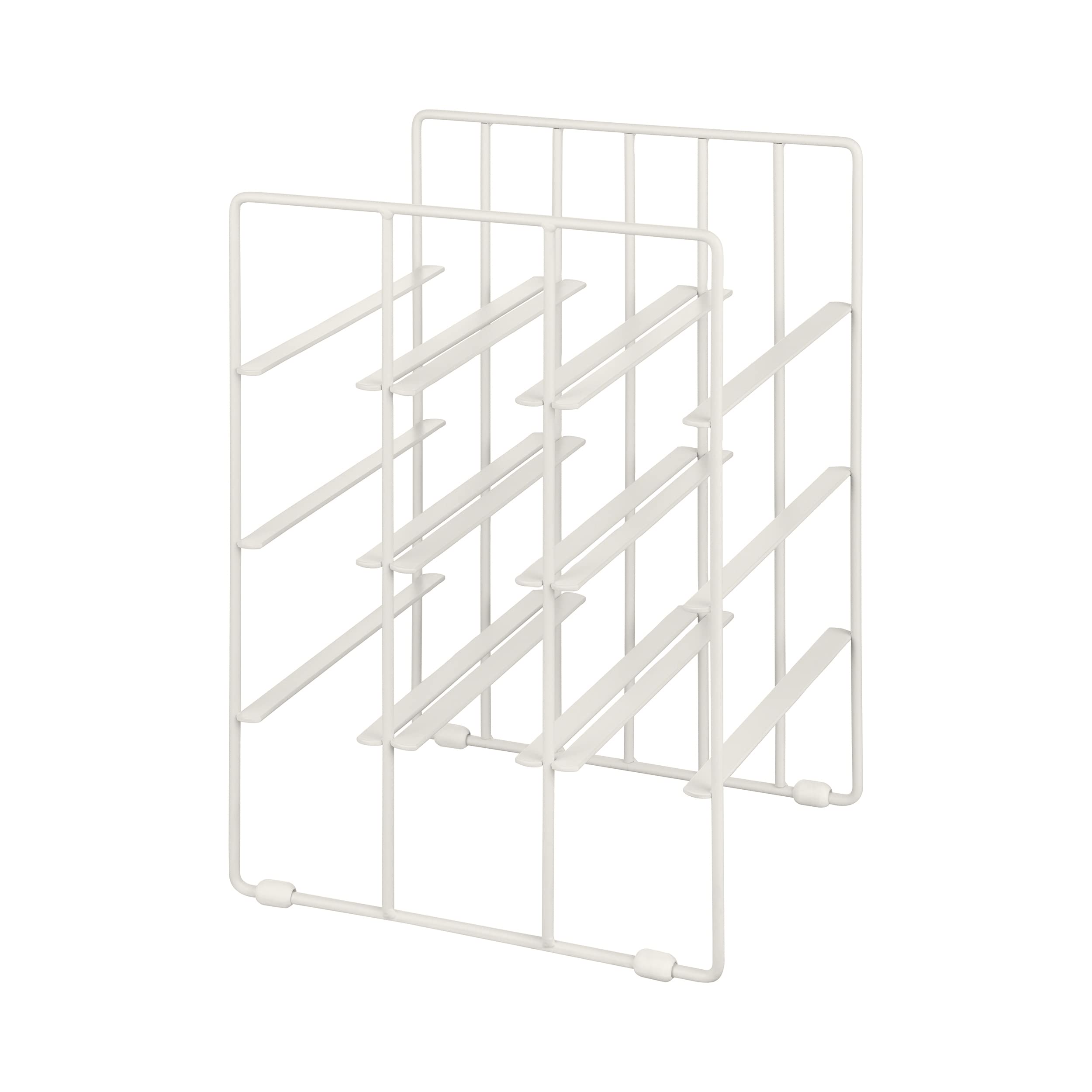 Support bouteille vin acier Blomus PILARE 64282 meuble range bouteille salon