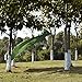 OUTRY Waterproof Multi-Purpose Tarp - Tent Stakes Included - Green- M - 5.9ft x 7.2ft / 1.8m x 2.2m, Lightweight Camping Picnic Ground Sheet Cover Cloth Mat Footprint Rain Fly Shelter Tarpaulin