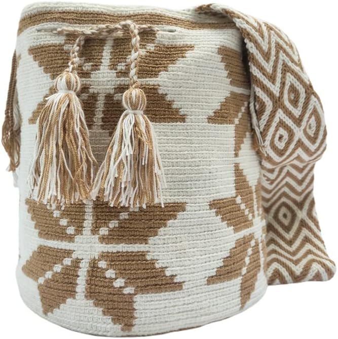 Mochila Wayuu. Diseño auténtico y colorido. Origen colombiano. Modelos exclusivos y únicos., Maya31007, Mochilas Daypack