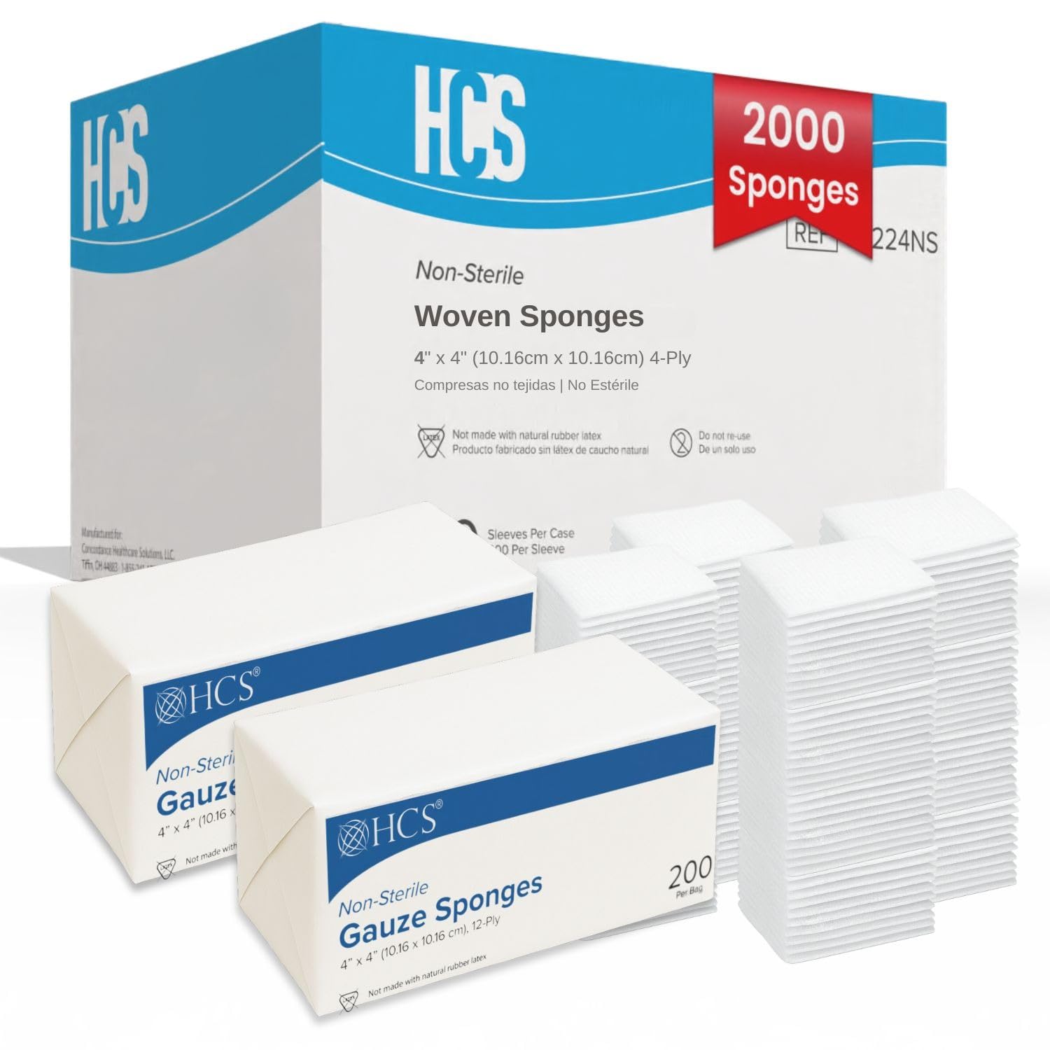 Medical Gauze Pads - Wound Care & First Aid -11