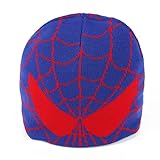 CORIRESHA Unisex y2k Beanie Spider Web Cozy Knitted Hats Warm Fall Winter Caps Blue Red
