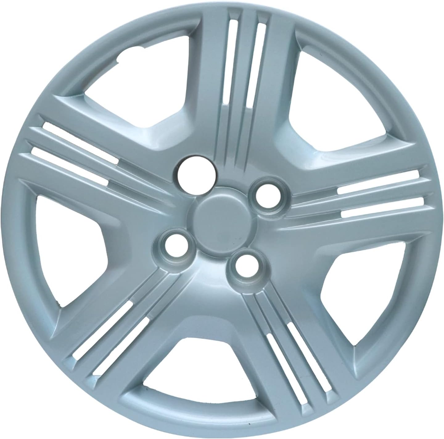 Unbreakable 15'' Inch Silver Colour Wheel cover Compatible for Honda City i-vtec (old model 2008-2015) Set of 4 PCS