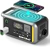 Litheli Portable Power Station B300 336Wh Power Generator with Pure Sine Wave AC Output, 100W PD Fast Charging Solar Generator with AC/DC/USB for Camping, Gardening, Caravanning, Parties, Emergencies