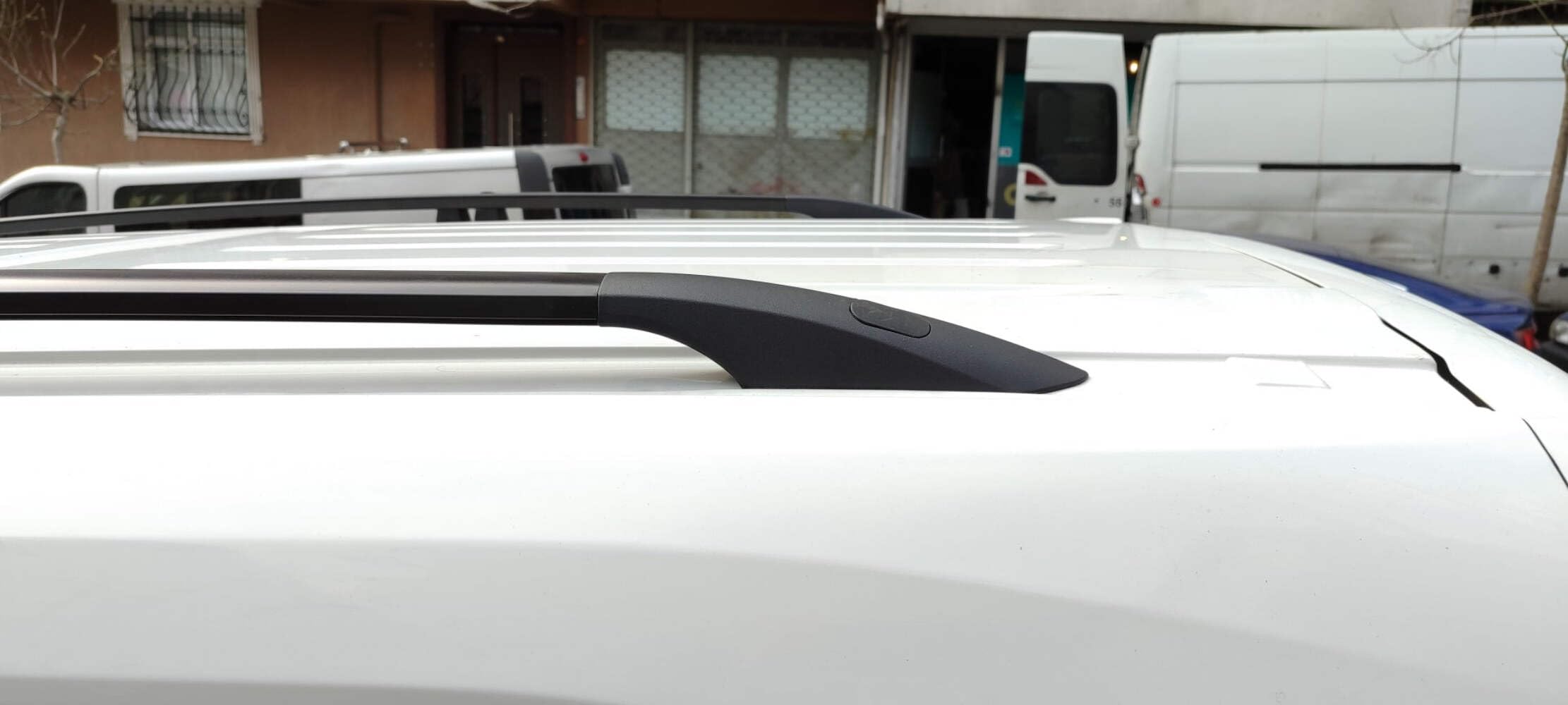 Für Nissan NV200 Dachreling - Fix Point Plus Serie Silber