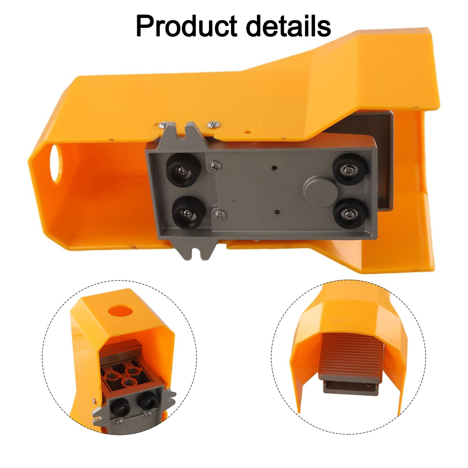 4F210-08G - Válvula de pedal neumática de 5 vías, 2 posiciones, 1/4 pulgadas NPTF de cuatro canales para sistemas hidráulicos industriales y neumáticos