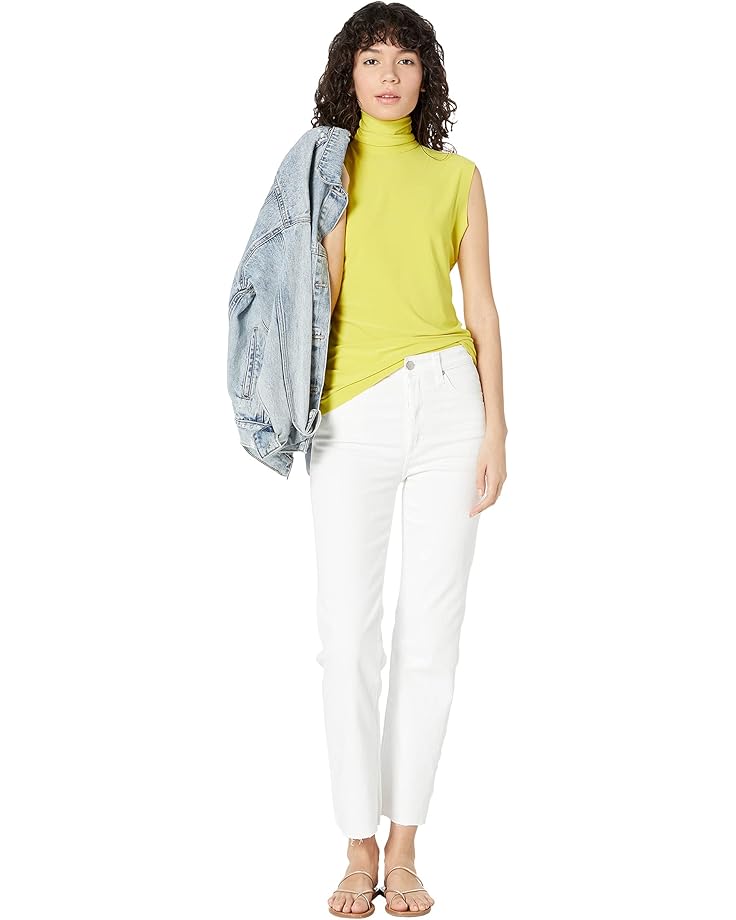 Norma Kamali Slim Fit Sleeveless Turtle Top - #4 of 4