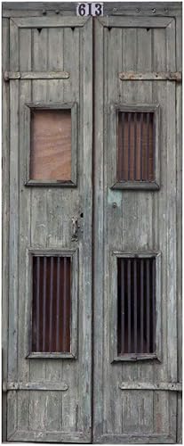 Miniatura 70 de Adhesivos 3D para puerta, murales para despegar y pegar, puerta de madera, papel tapiz autoadhesivo, extraíble, PVC, impermeable, póster