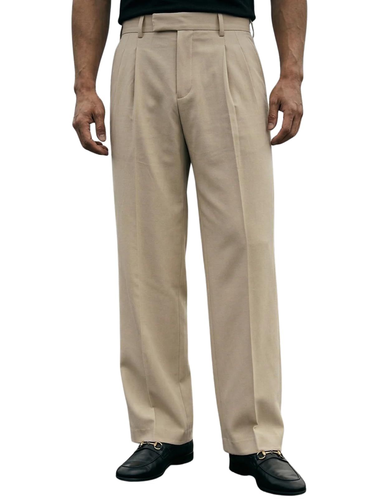 veirdo Men’s Korean Style Pants with Modern Slim Fit Design, Comfortable Fabric, Casual & Smart Look, Perfect for Office and Outings (Sizes S to 2XL)-picture-24