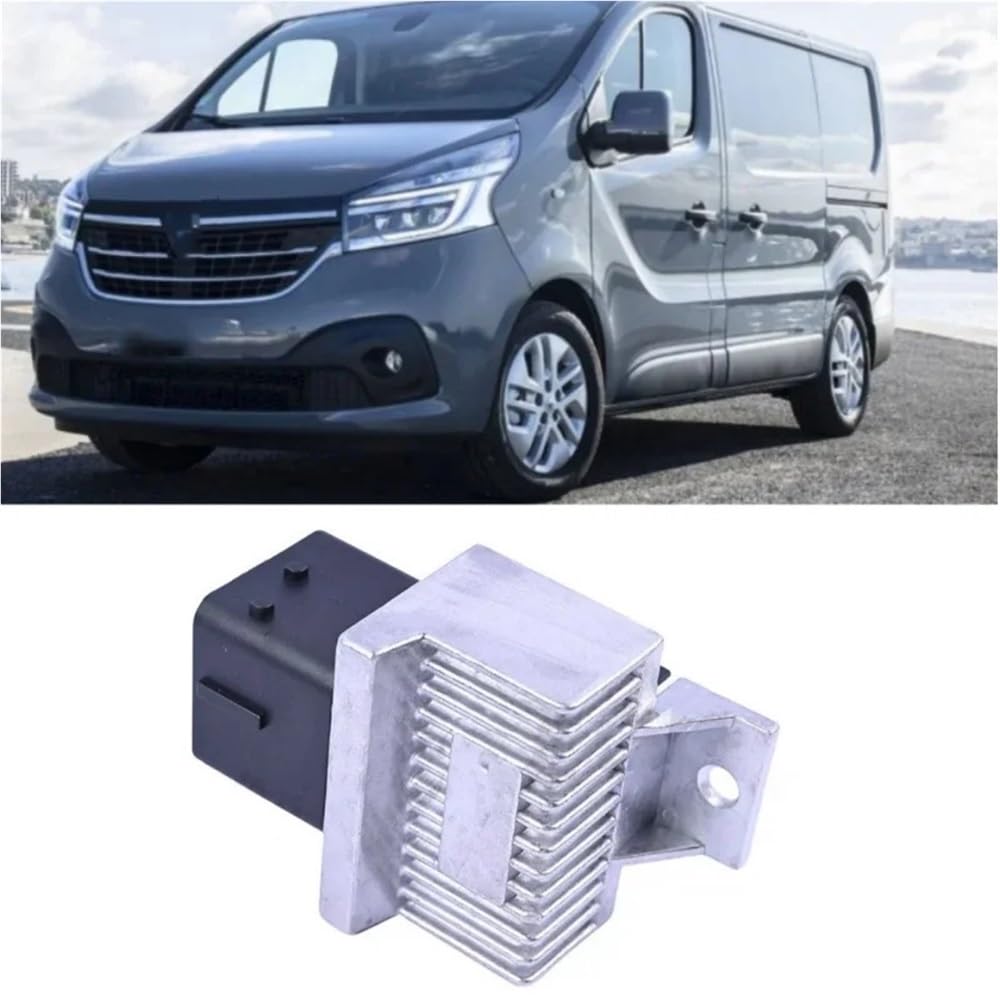 Preheat Plug Compatible with Vauxhall for Vivaro A for Movano B 8200859243 93862497 4419200 8200859243 8 Pin Glow Plug Heater Relay