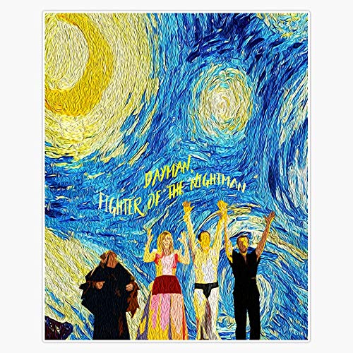 LAD Studio It's Always Sunny in Philadelphia Starry Nightman Cometh Sticker Vinyl Bumper Sticker Decal Waterproof 5"