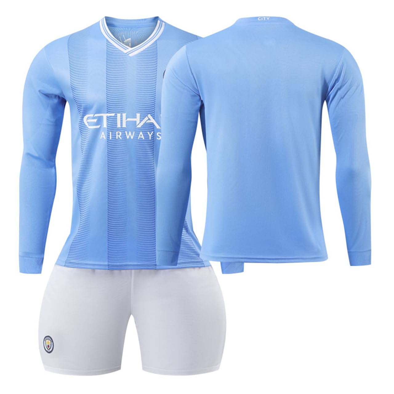 Amazon.co.jp: sunshui マンチェスター・シティ ユニフォーム 長袖 No  