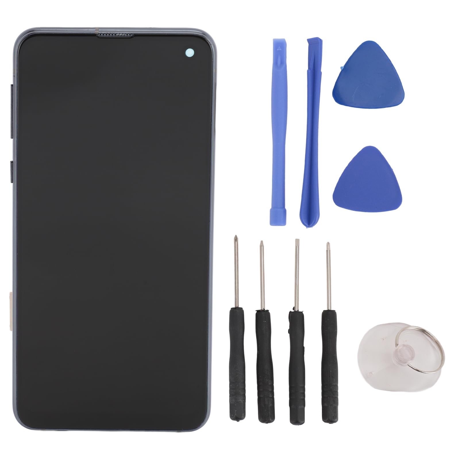 KIMISS Zestaw do Wymiany Ekranu TFT Digitizer Wyświetlacza Telefonu do Telefonu S10e z Profesjonalnymi Narzędziami Instalacyjnymi – Zespół Ekranu Naprawy Komórkowego S10e