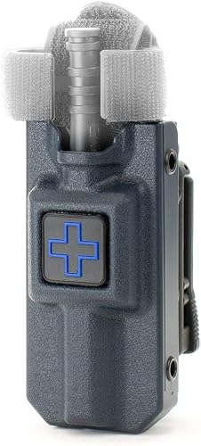 Eleven 10 Estuche rígido TQ para torniquete C-A-T, azul marino, accesorio para cinturón