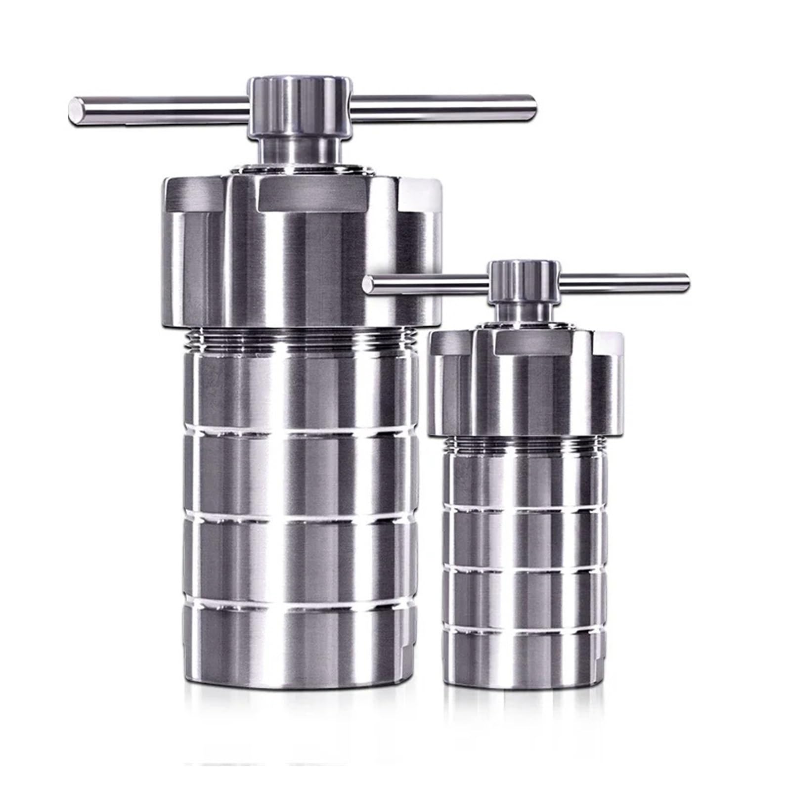 Hochtemperatur-Hydrothermalsynthesereaktor mit PTFE-Auskleidung – Autoklav-Laborausrüstung for sichere Experimente, 1 Stück(25ml set)