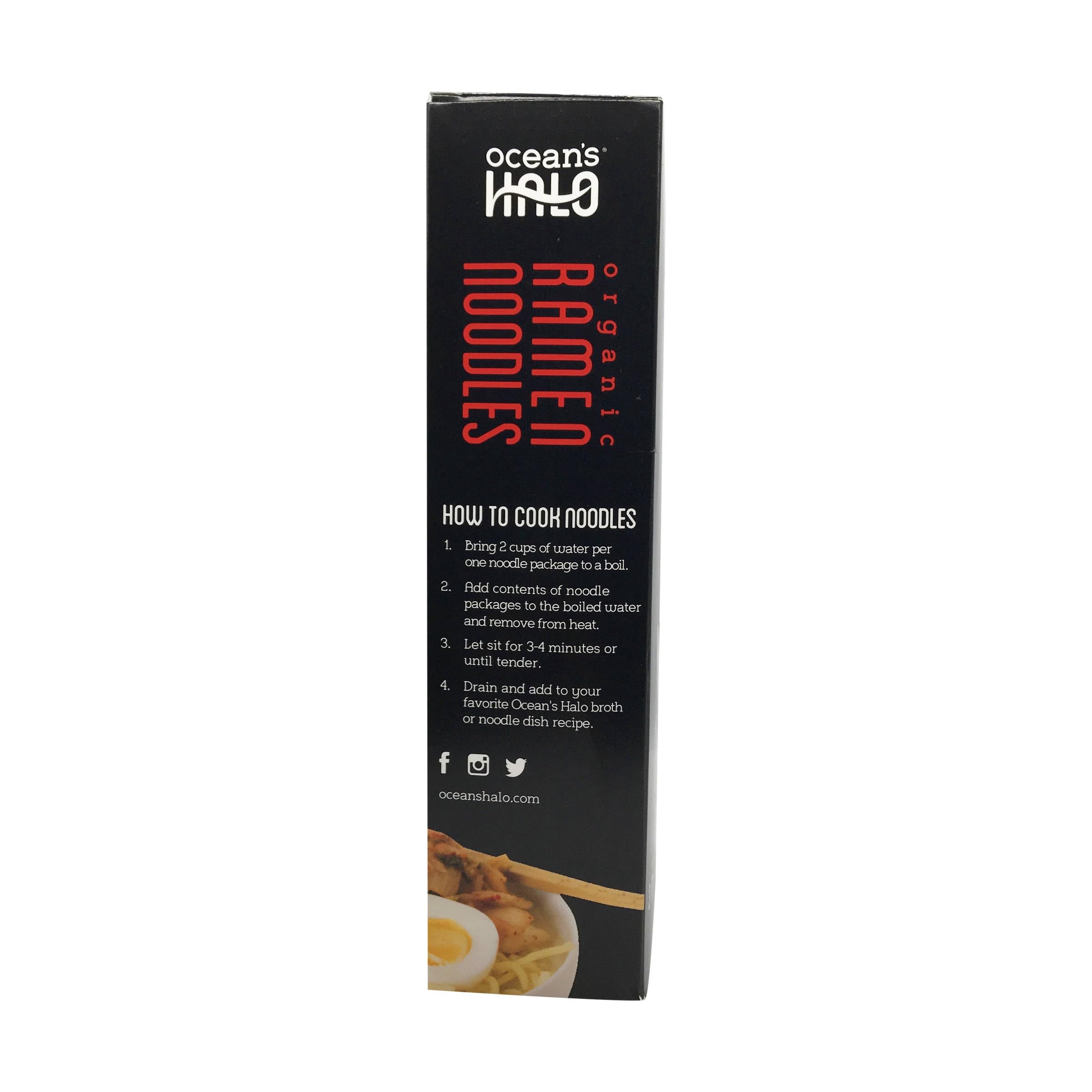 Ocean's Halo, Organic Ramen Noodles, Vegan, USDA Organic, 8.4 Ounce thumbnail 3