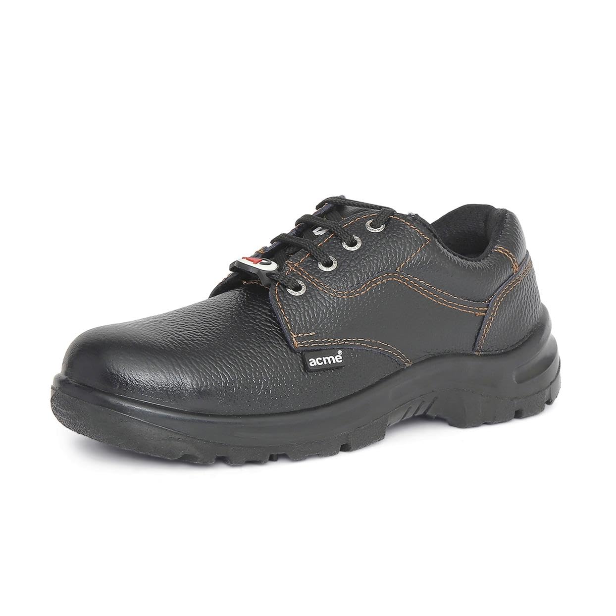 Atom Safety Shoes Steel Toe - PU Sole - L.A - BT Leather-image-34