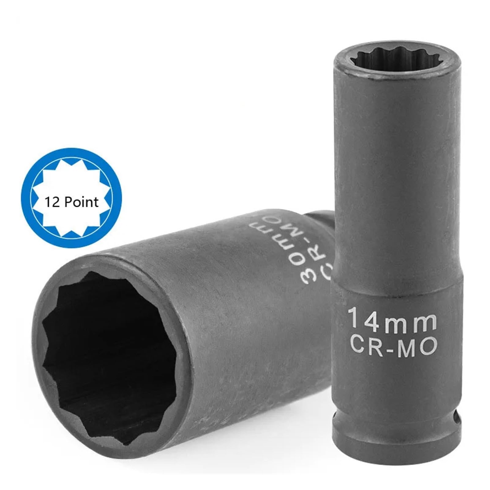 Llave de tubo Torx 1/2 pulgada, cabeza métrica neumática aire 8-41 mm, herramientas reparación estándar duraderas for automóviles y camiones(1pcs-38mm)