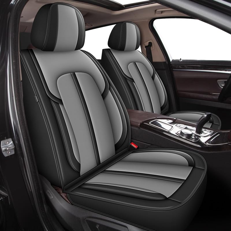 DISUTOGO for Subaru Forester 2007-2025 2026 | Custom Fit Faux Leather | Waterproof & Airbag Compatible | Premium Interior Protection | Front&Rear,