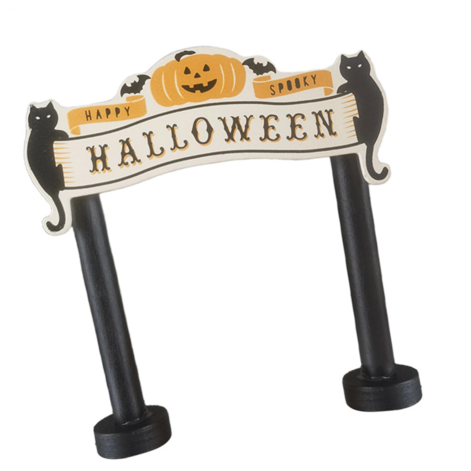 Qsvbeeqj Miniature Pumpkin Ghostly Figurine Decorative Ornament For Halloween Party Display Home Decoration