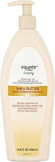 Equate Beauty Shea Butter Deep Conditioning Moisturizer Lotion 16.8oz.