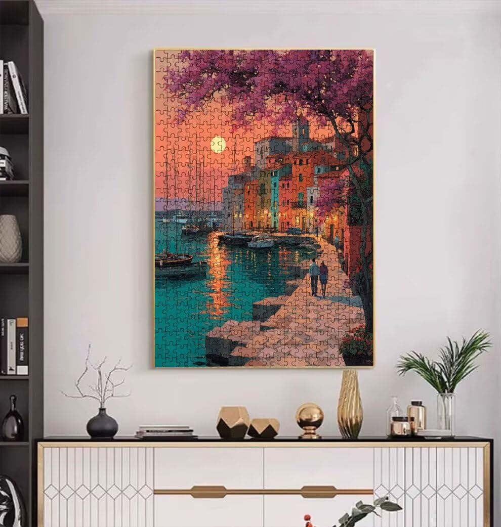 Spacer Dla Par, Klasyczna Puzzle 5000 Sztuk Dorosłych BLQSBGA7-398 | Wyzwanie Zagadki, Gry Logiczne Cała Rodzina, Stres, Wystrój Domu Miłośnicy Puzzle