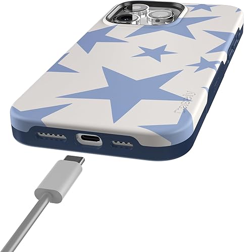 Vista 281 de Casely Funda para iPhone 15 Pro Max Jardín Secreto Flores mixtas Funda atrevida Compatible con MagSafe y botón de acción Secret Garden