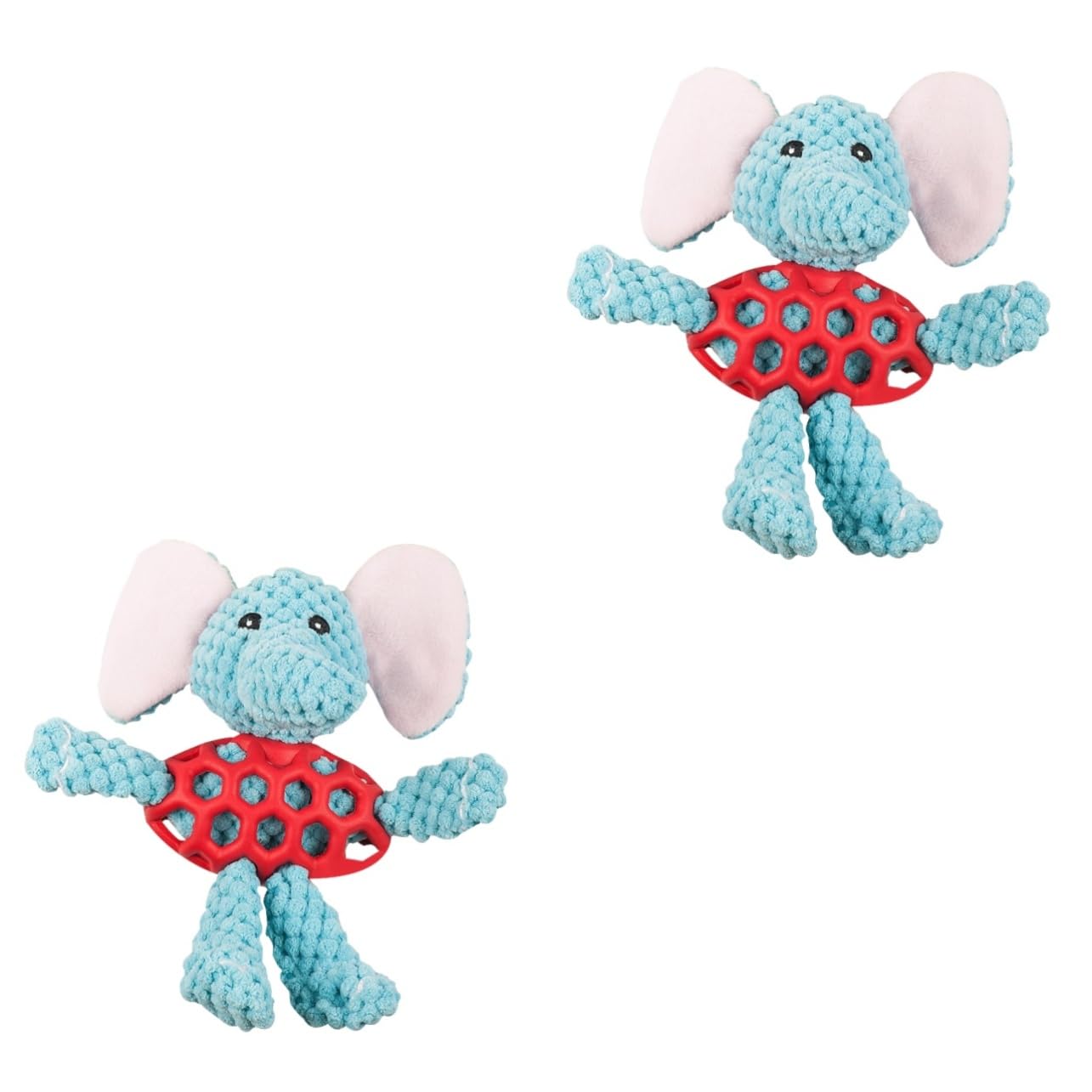 SUPVOX 2piezas Juguete De Masticar para Perros De Peluche para Entrenamiento De Cachorros para Fortalecer La Relación y Diversión El Exterior