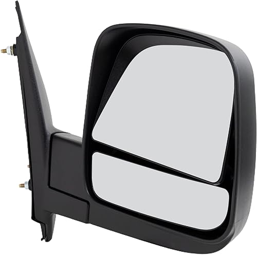 Miniatura 2 de Kool Vue - Espejo lateral del pasajero, espejo de punto ciego para Chevrolet Express 2500 3500 GMC Savana 2500 3500 2008-2021, texturizado