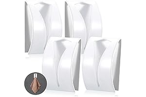 Boao Self Adhesive Unique Towel Hooks: Enhance Bathroom, Kitchen, and Laundry Spaces