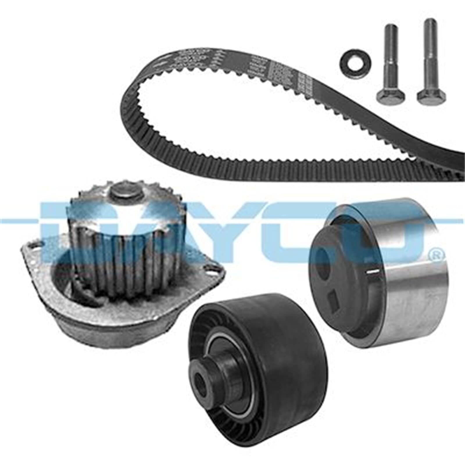 Dayco KTBWP1440 Bomba de Agua con Kit Correa Distribución