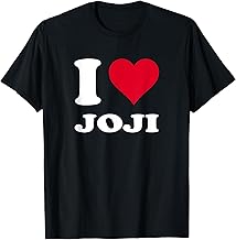 Red Heart I Love Joji T-Shirt