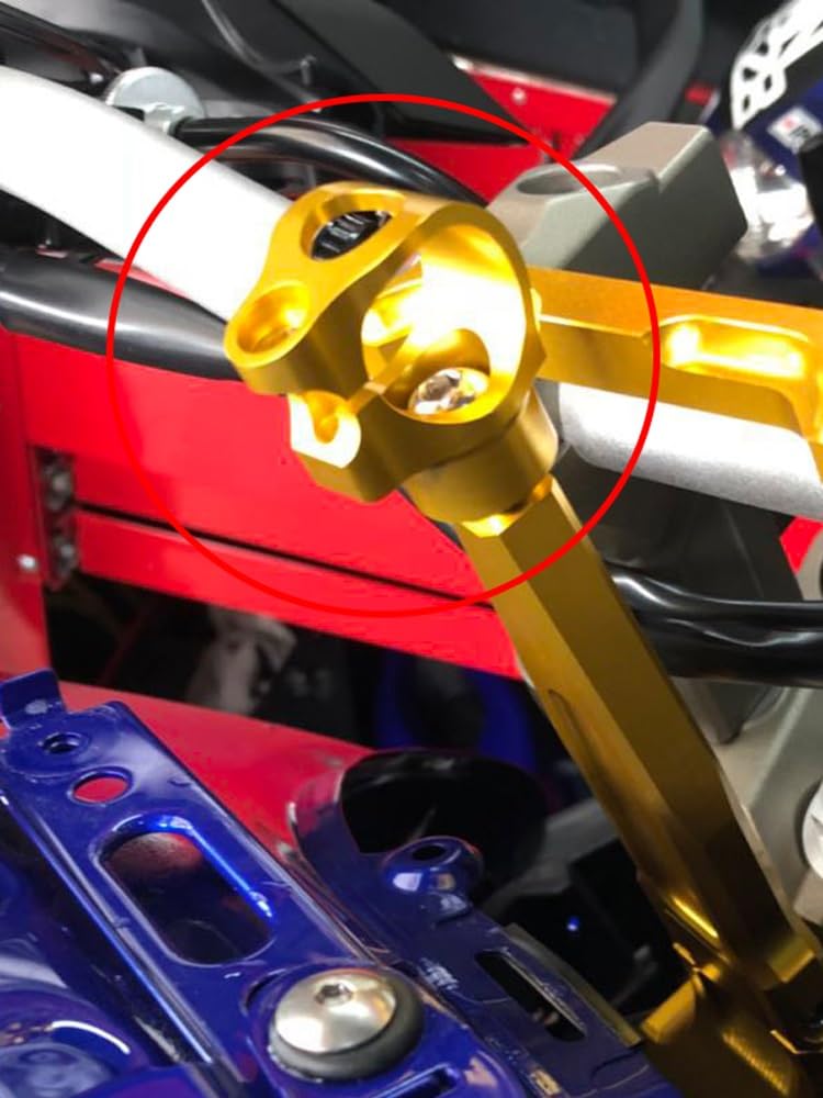 Stabilizzatore Sterzo Per Moto 6mm/8mm - Ammortizzatore Universale, Riduce Vibrazioni, Aumenta Stabilità - Foto 10