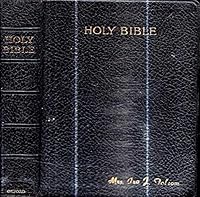 1940s DELUXE UK LEATHERBOUND HOLY BIBLE OXFORD UK FOLSOM FAMILY GENEALOGY GIFT [Hardcover] VARIED B085W259QC Book Cover