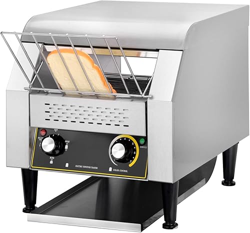 Miniatura 5 de Máquina comercial de la tostadora del transportador de la tostadora del pan de 450 rebanadas/de la hora para los bollos del pan llano Bagles