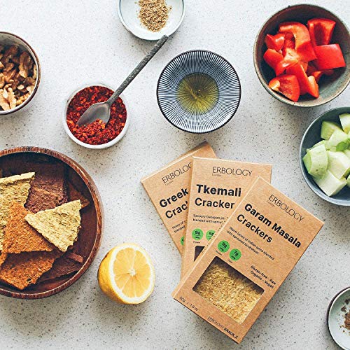 Organic Greek Olive Crackers 1.8 oz - Raw - Vegan - Gluten-Free - Activated