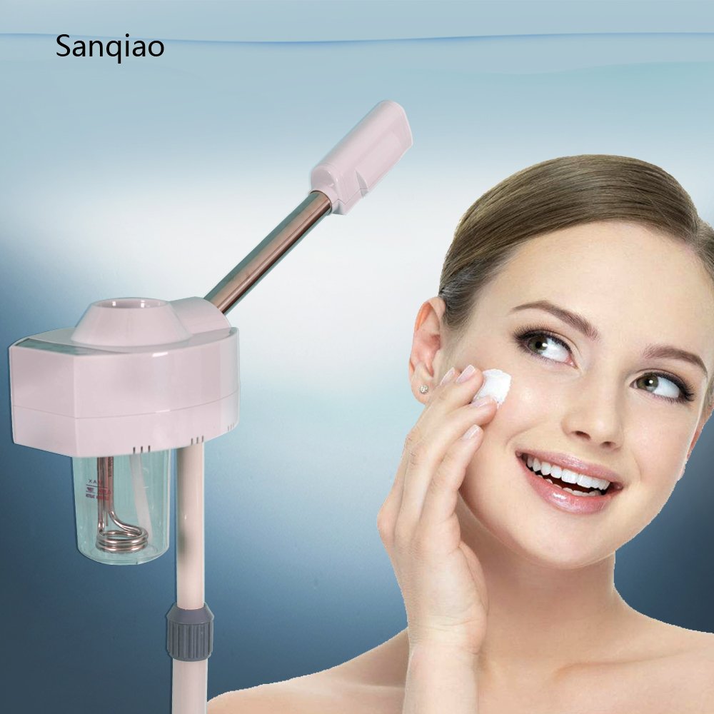 Profesional Sauna Vaporizador Facial de Nanómetro Iónico & Piel Hidratante & Limpieza Profunda con Ajustable Aromaterapia y Función Ozono 750W