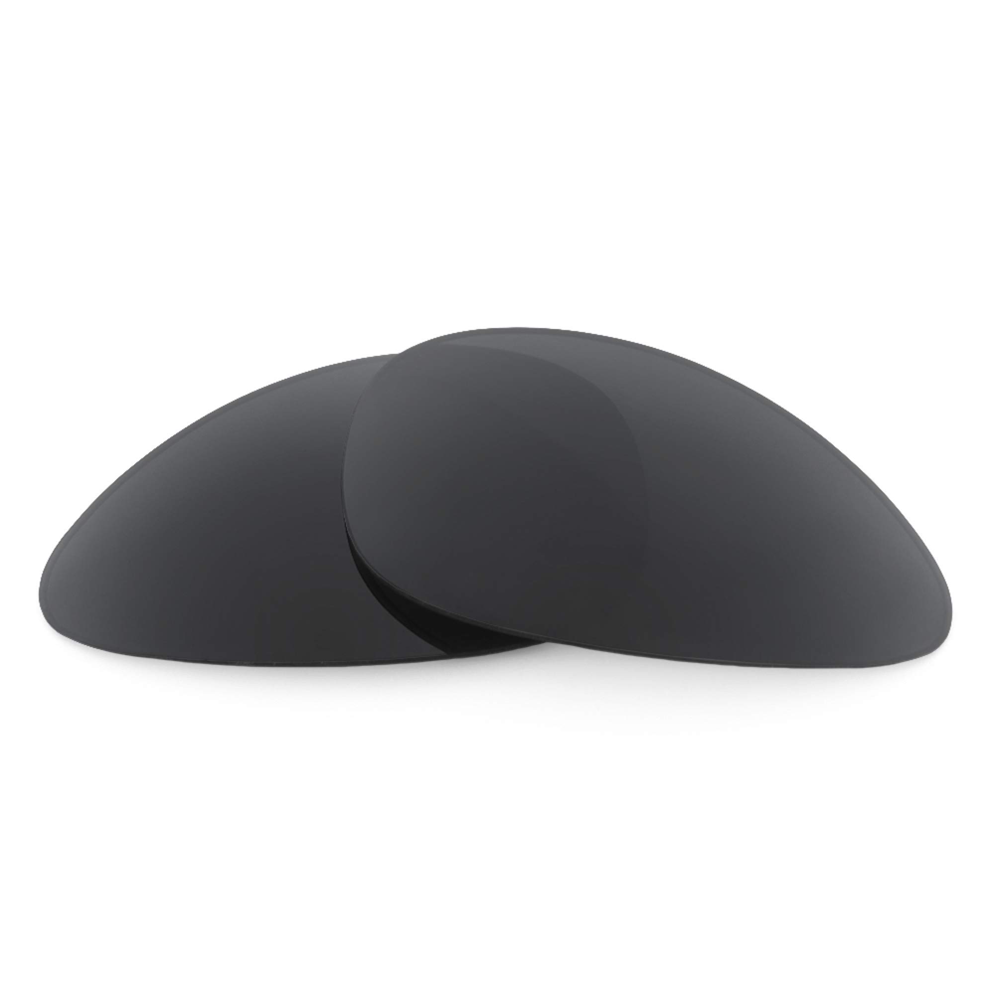 Revant Replacement Lenses compatible with Oakley Scar Sunglasses - Polarized Stealth Black