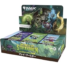 Wizards of the Coast SOS D53341400 Magic the Gathering "Secret of Strix Haven" Play Booster Japanese Version Box 30 Packs MTG Trekker Wizards of the Coast SOS D53341400