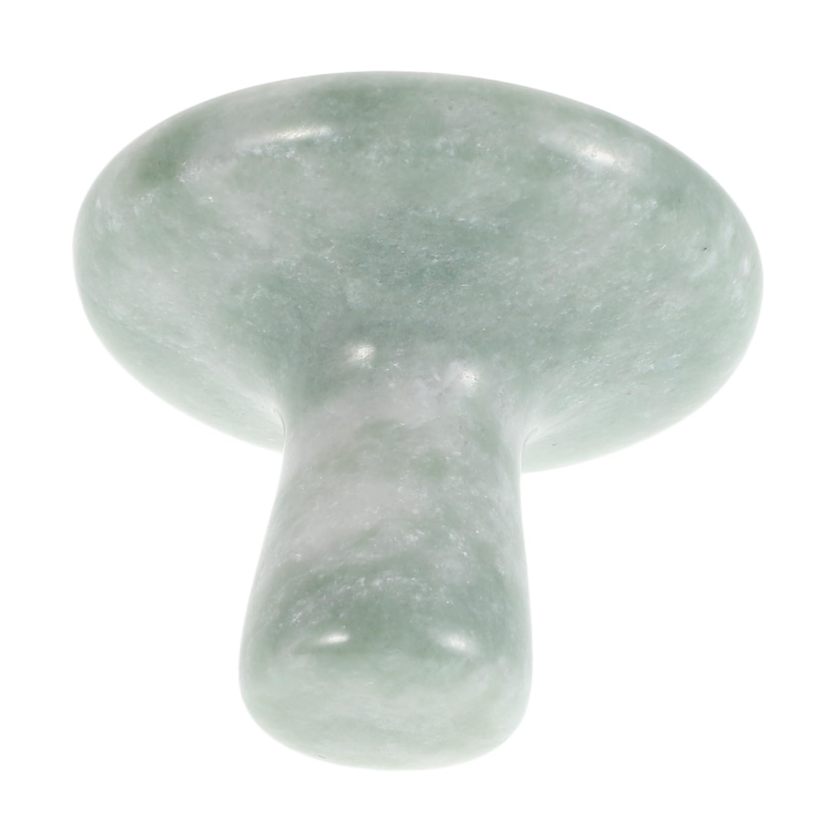 FRCOLOR Natural Spa Beauty Tool Gua Sha Mushroom Head Massage Stone for Muscle Relief Crystal Crafted Versatile Use